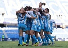 Triunfo con dedicatoria al cielo en el regreso del Málaga Femenino a La Rosaleda