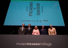 Miguel López-Remiro, José M. Domínguez, Macarena O'Neill, Bernard Ruiz-Picasso y Rodrigo Ruiz Jiménez.