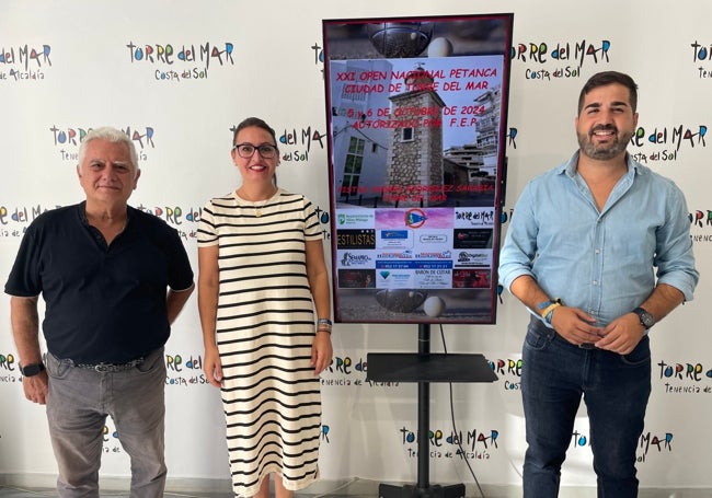 Acto de presentación del evento deportivo en Torre del Mar.