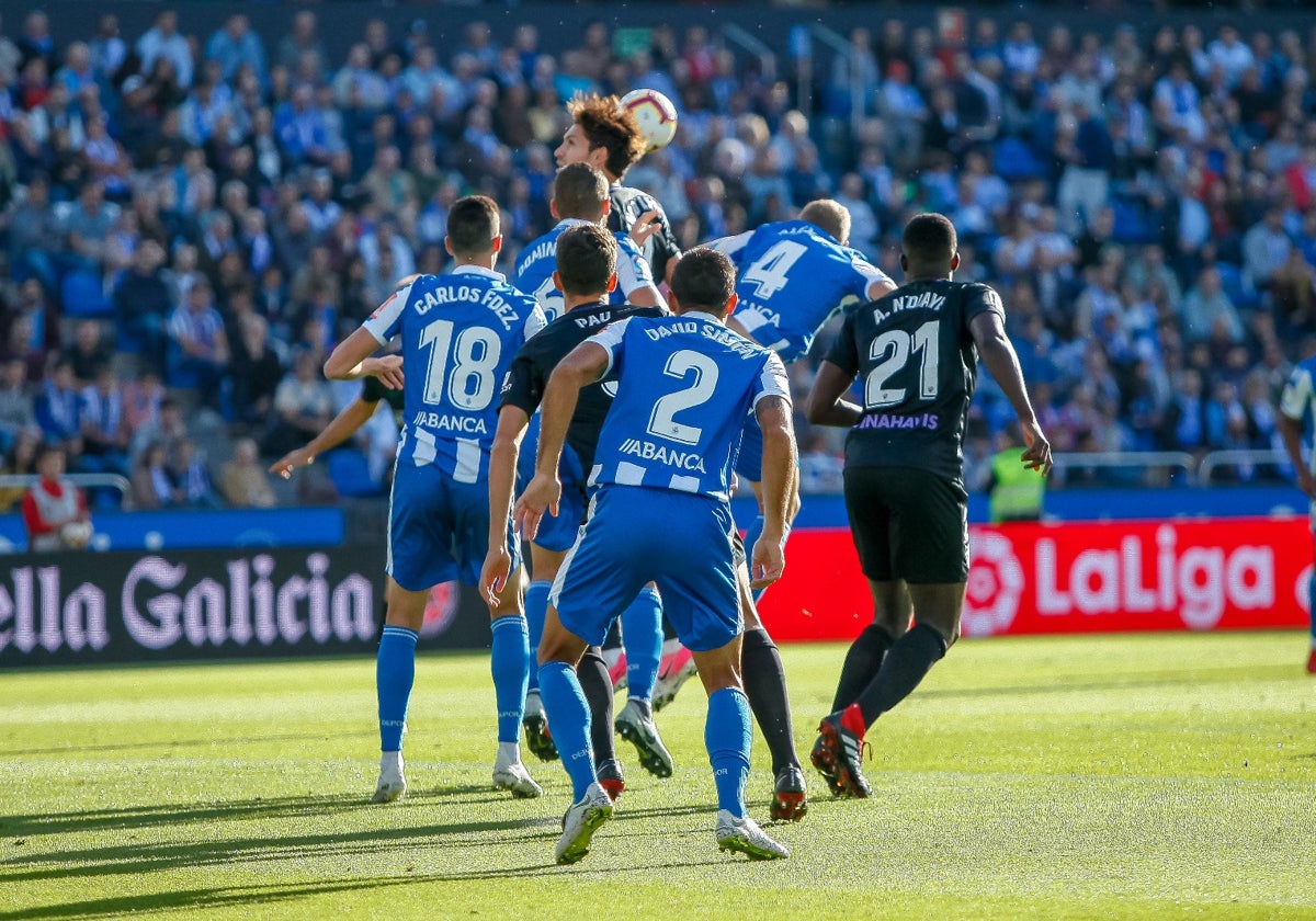 El Deportivo-Málaga de la temporada 2018-19.