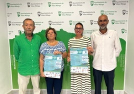 Acto de presentación del evento solidario en Vélez-Málaga.