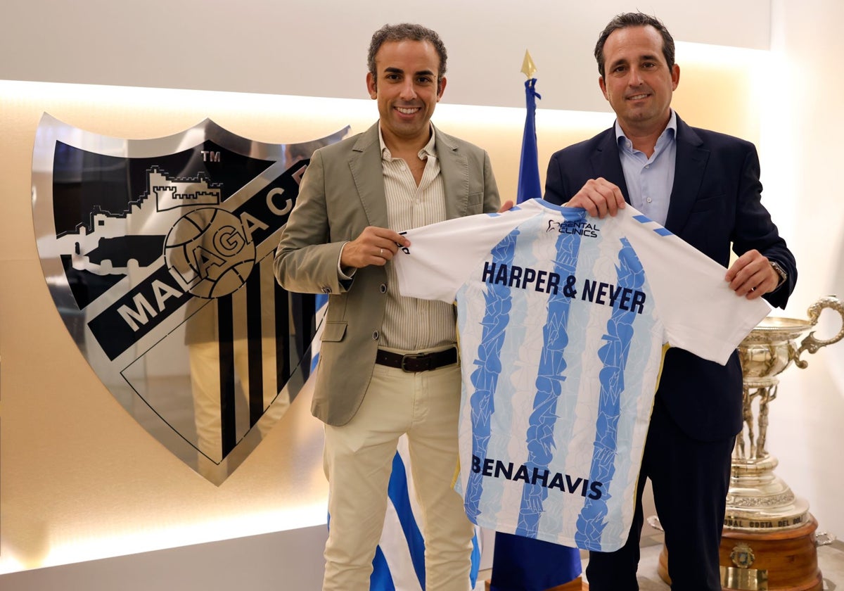 El Málaga anuncia el acuerdo con la marca de ropa malagueña Harper & Neyer.