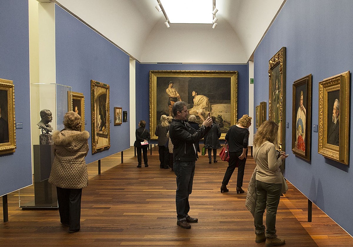Las salas de Bellas Artes del Museo de Málaga atesoran un centenar de piezas procedentes del Prado.
