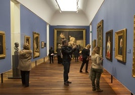 Las salas de Bellas Artes del Museo de Málaga atesoran un centenar de piezas procedentes del Prado.