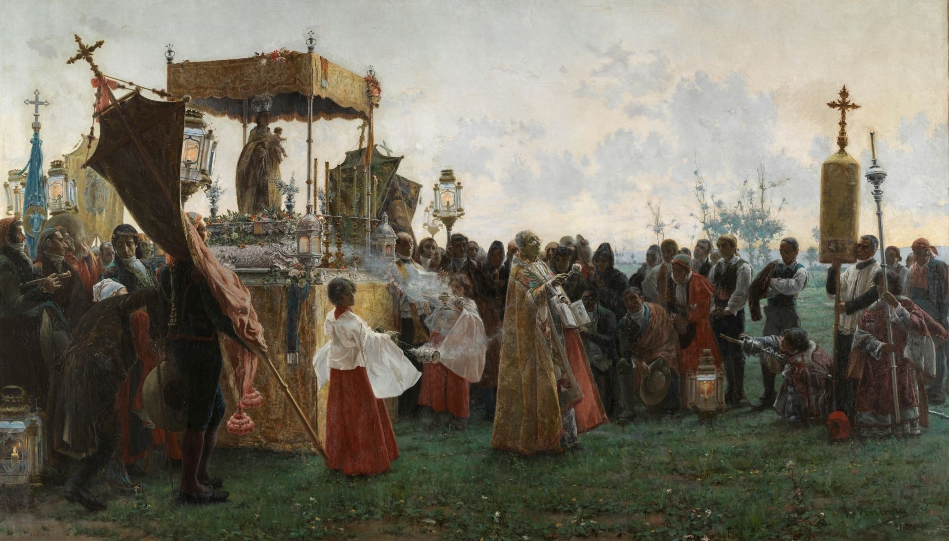 &#039;La bendición del campo en 1800&#039; (1887)