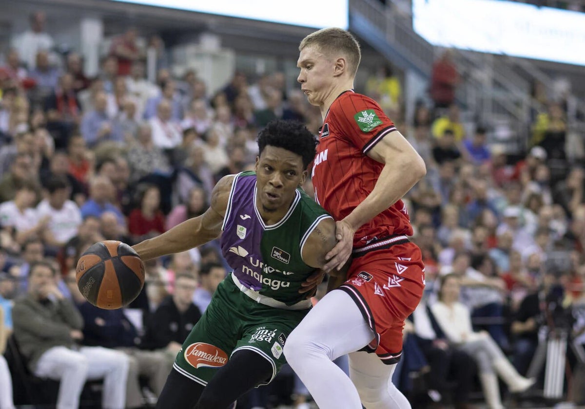 El Unicaja, la pasada temporada en Granada.