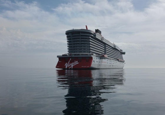 El nuevo crucero está todavía en fase de pruebas antes de empezar a operar.