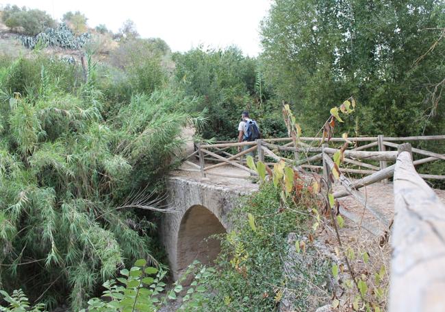 Puente medieval del arroyo Bebedero.