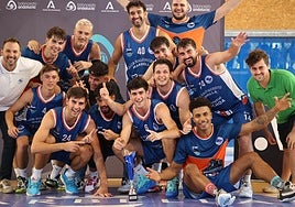Plantilla del Hotel Ochoa Marbella que ganó la Supercopa Diputación Provincial el pasado fin de semana.