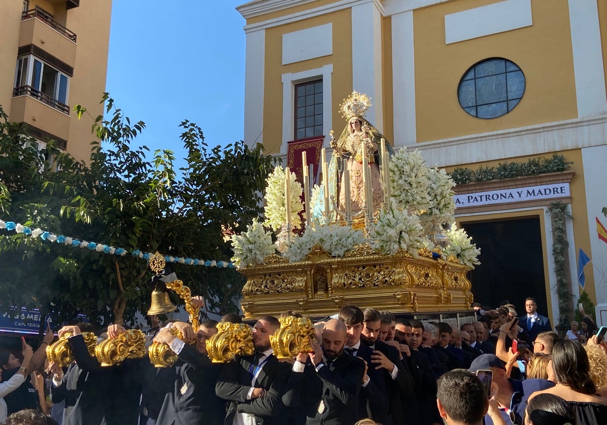 La Patrona de El Palo saldrá de la iglesia Nuestra Señora de las Angustias.