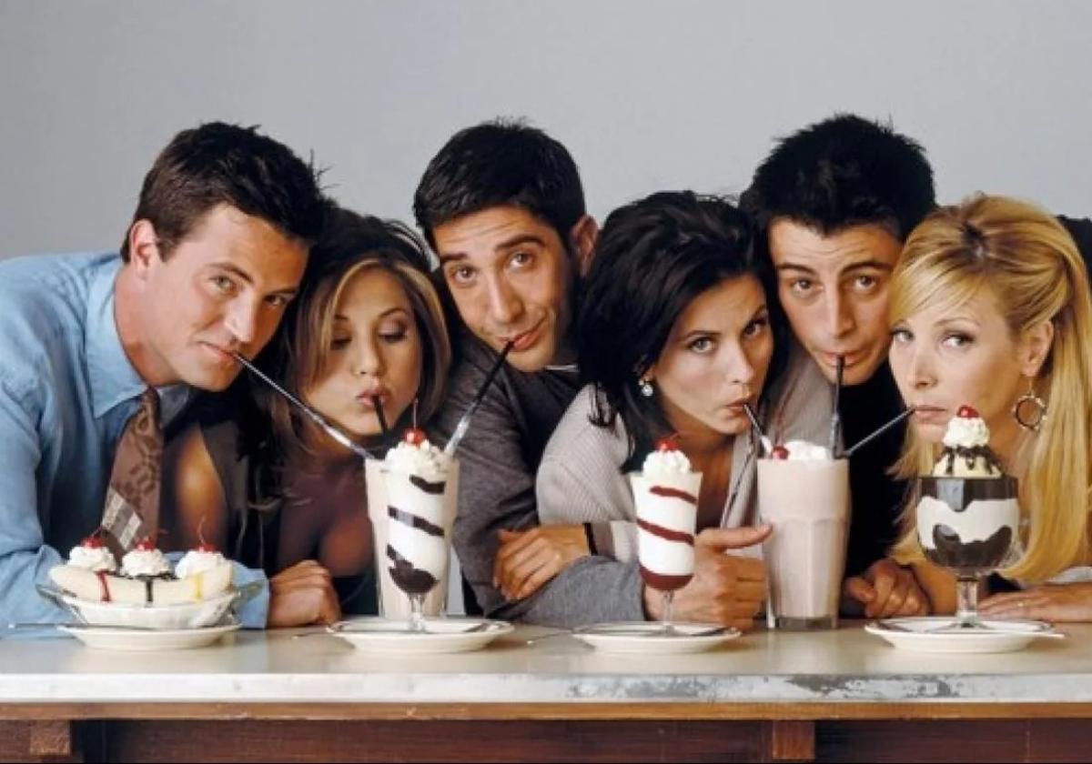 Los personajes de la serie televisiva Friends