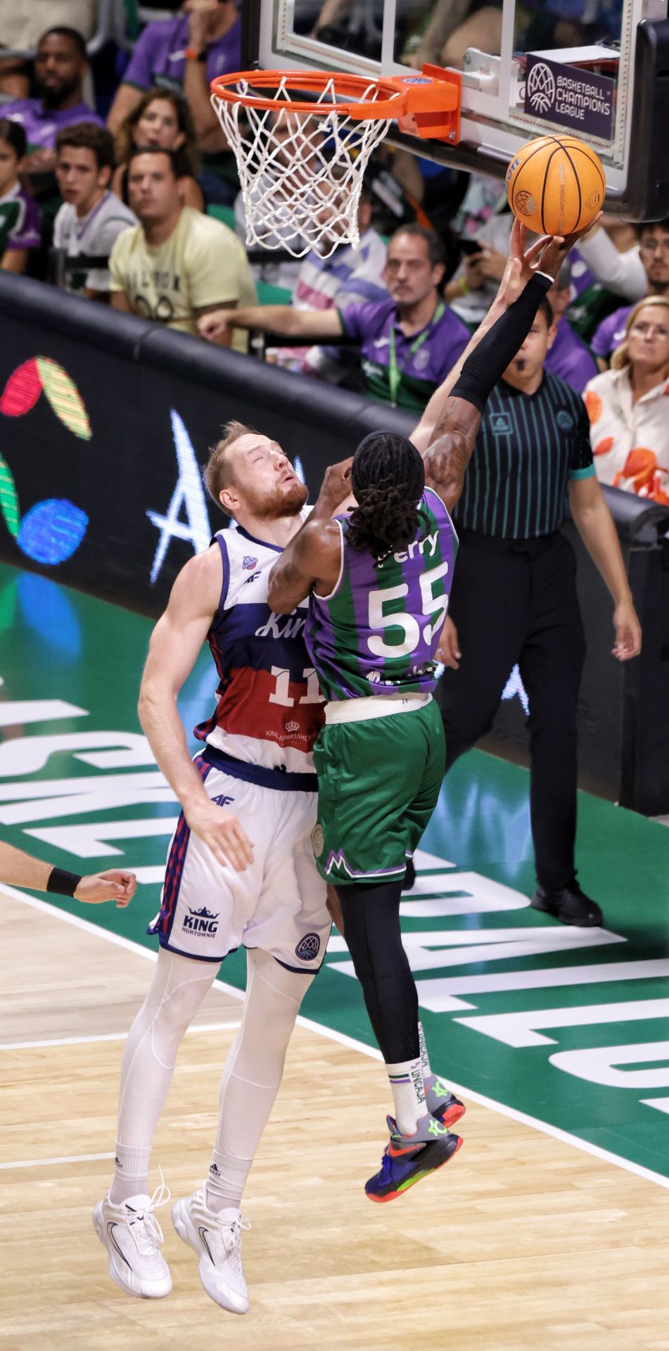 Las mejores imágenes del Unicaja-King Szczecin