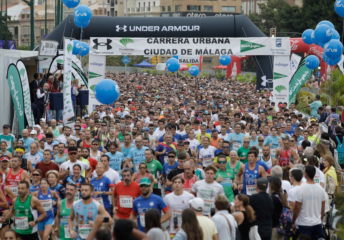 Más de 8.000 participantes se esperan en la clásica Carrera Urbana Ciudad de Málaga