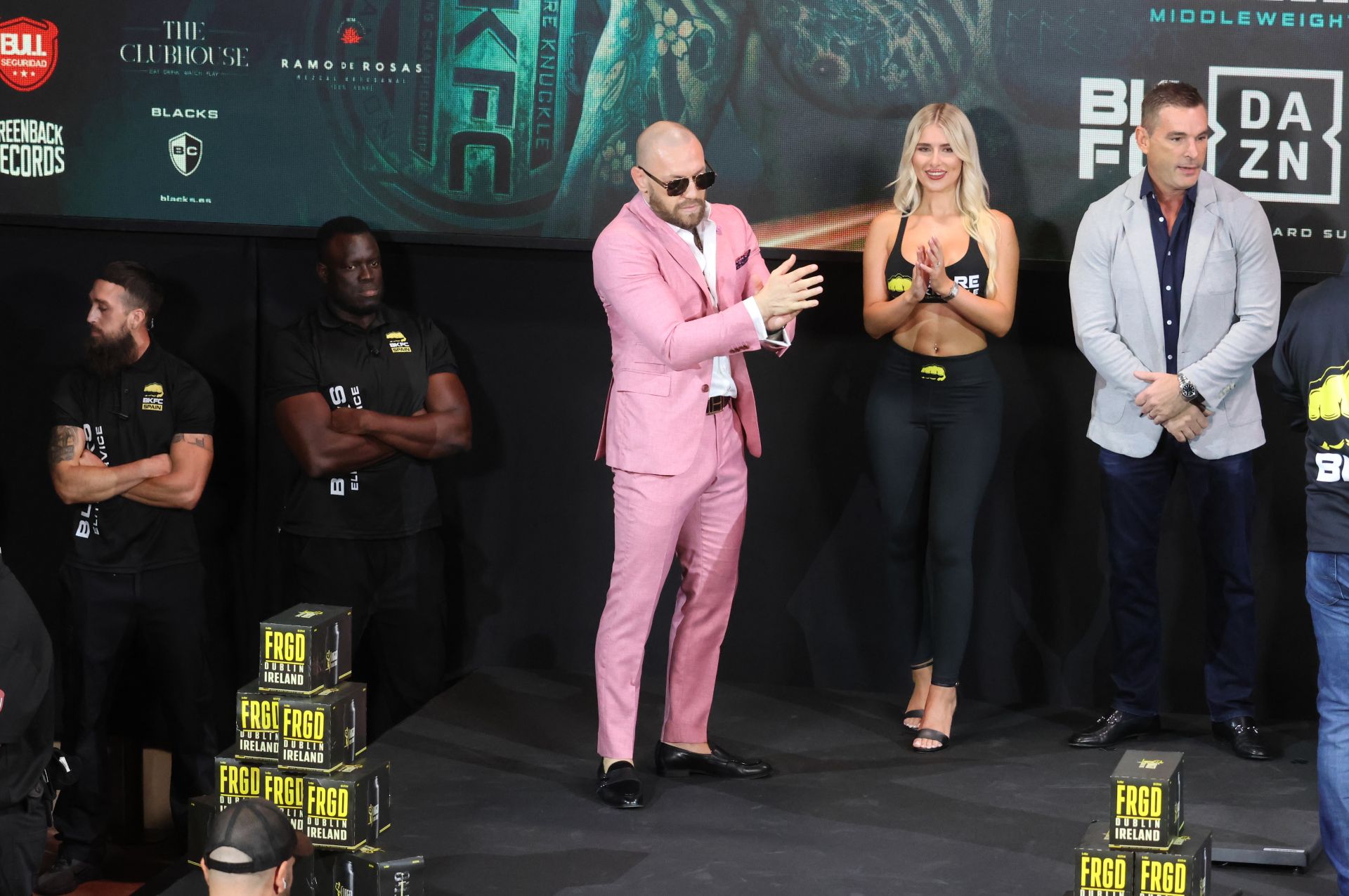 Conor McGregor, en Marbella para la velada de la BKFC