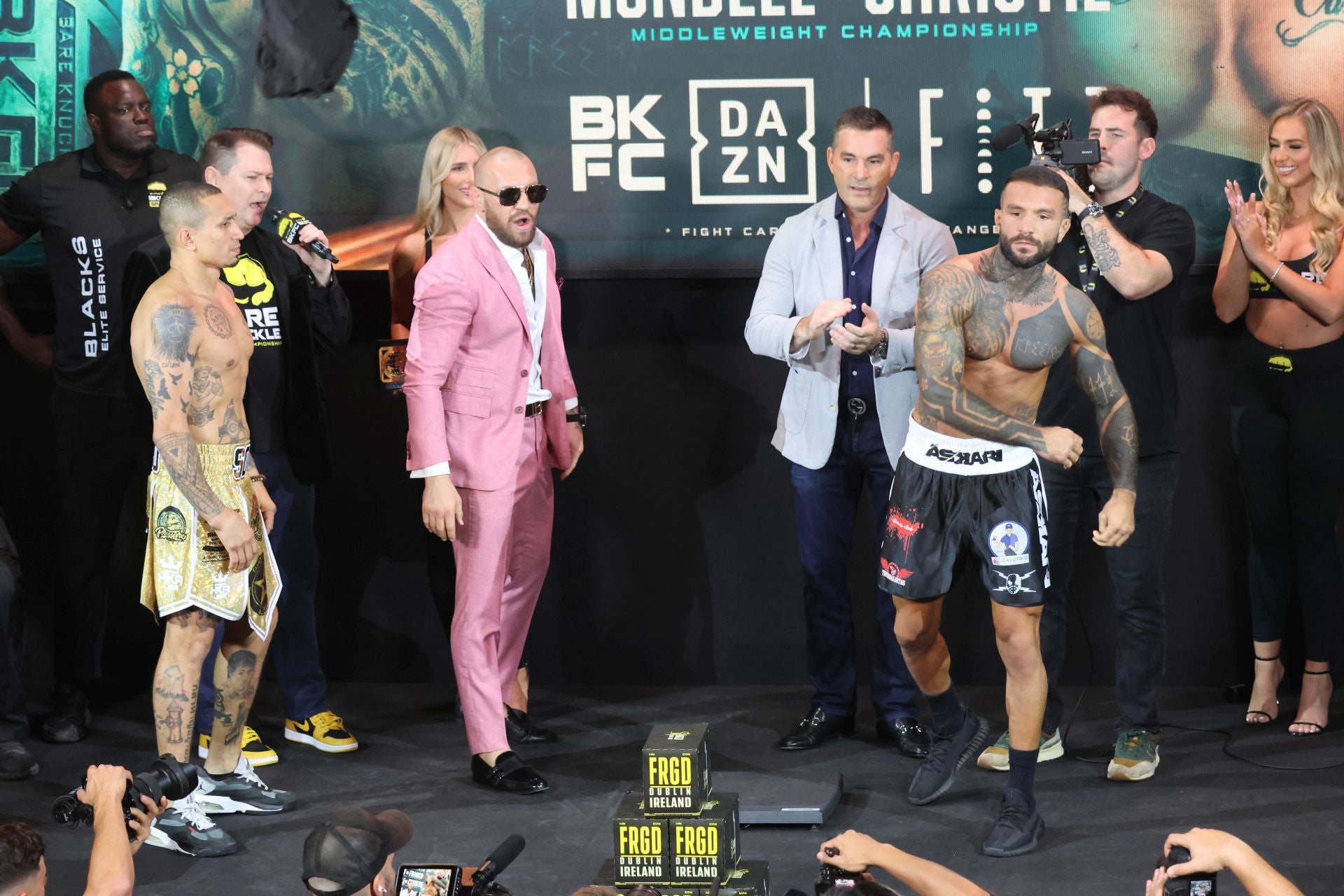 Conor McGregor, en Marbella para la velada de la BKFC