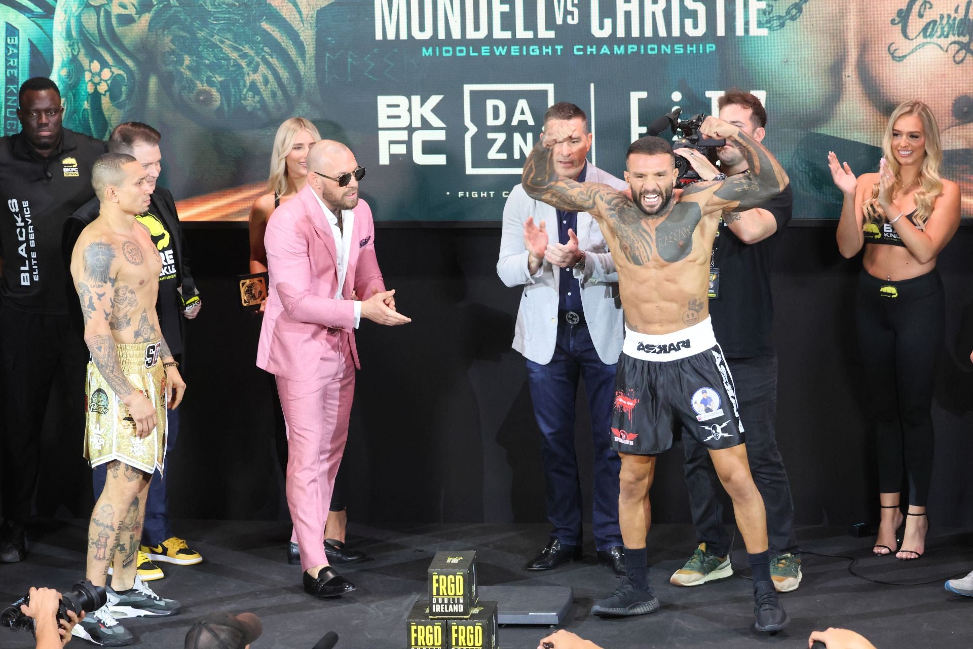 Conor McGregor, en Marbella para la velada de la BKFC