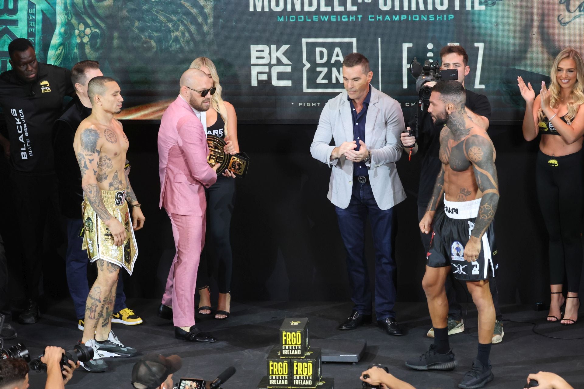 Conor McGregor, en Marbella para la velada de la BKFC