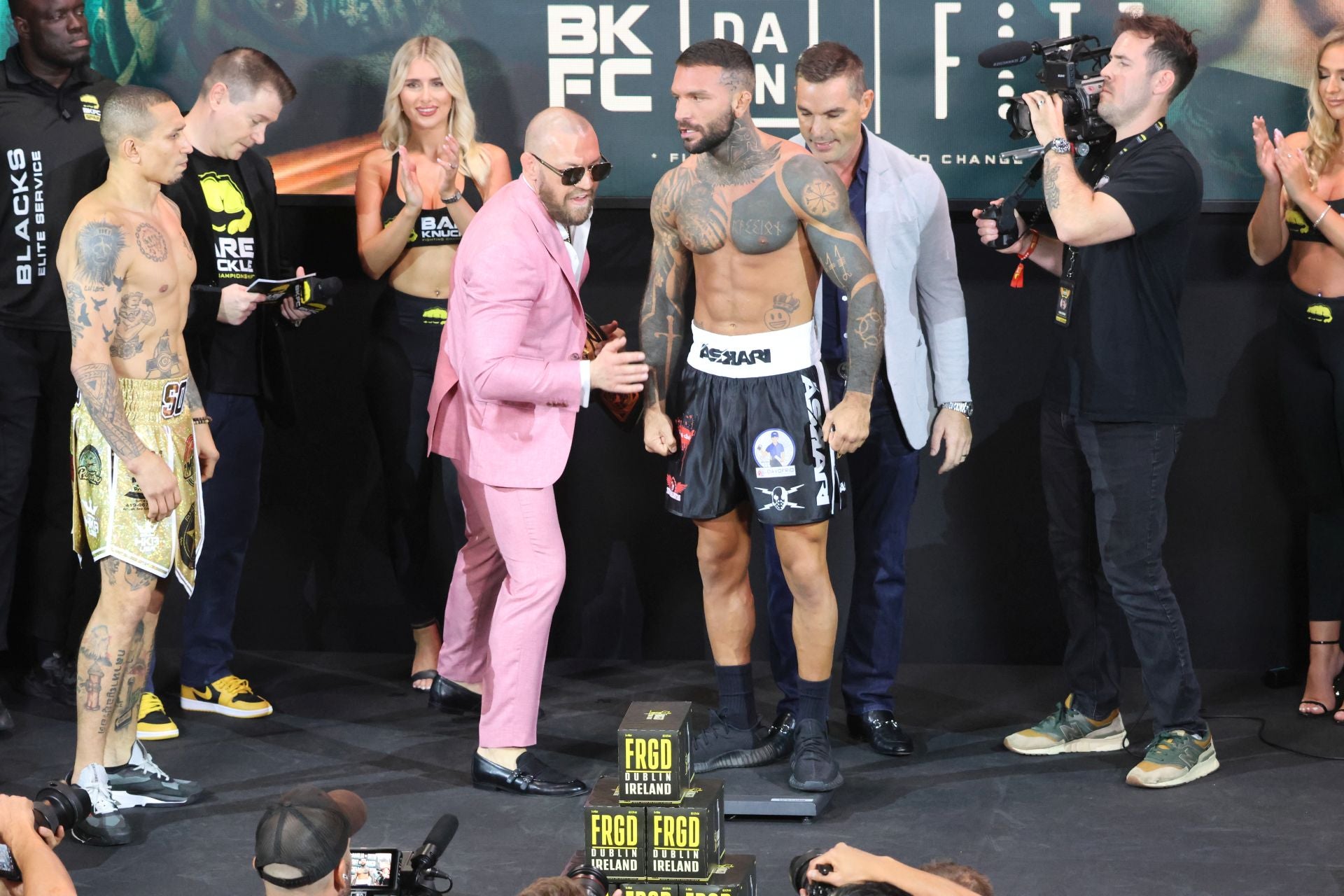 Conor McGregor, en Marbella para la velada de la BKFC