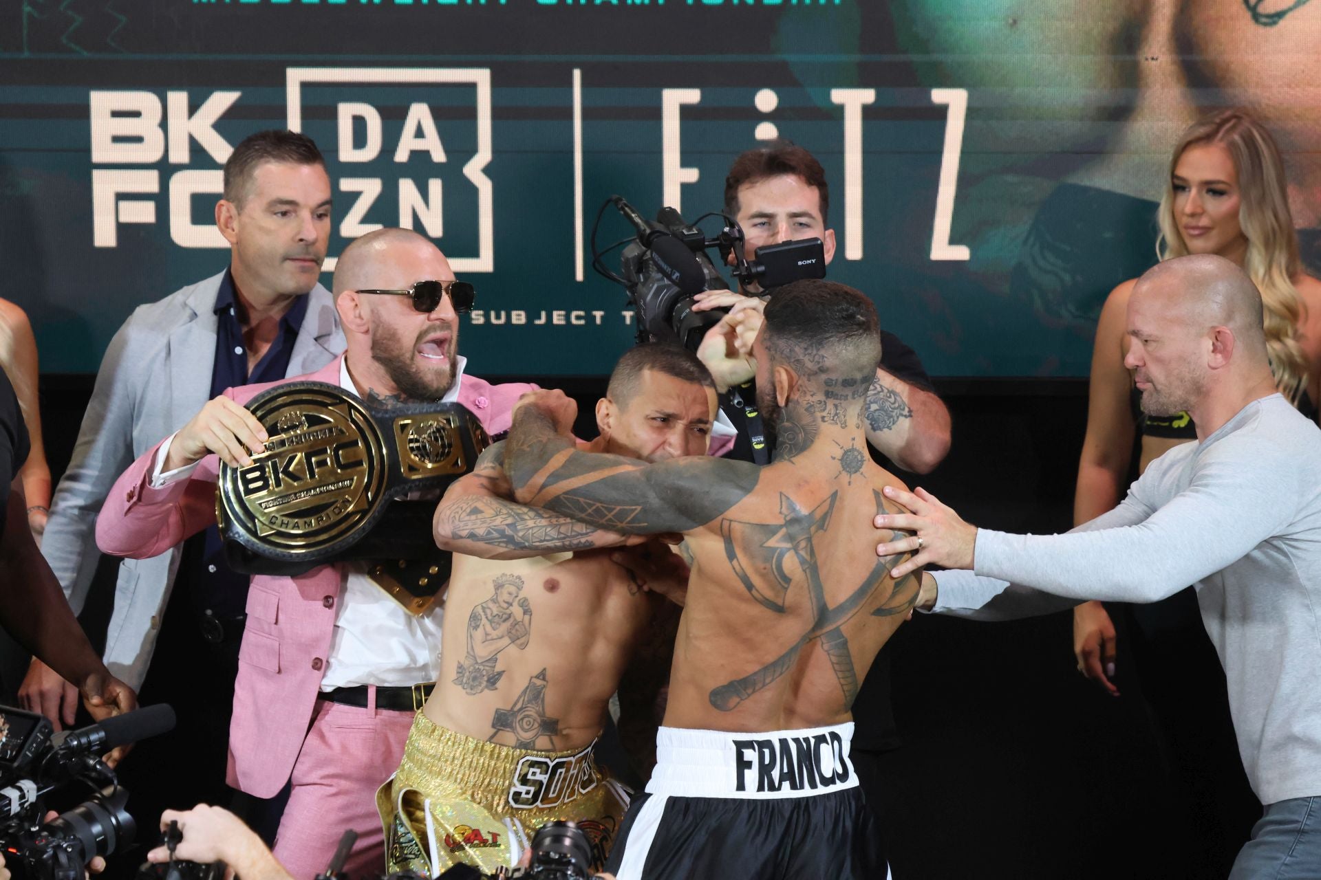 Conor McGregor, en Marbella para la velada de la BKFC