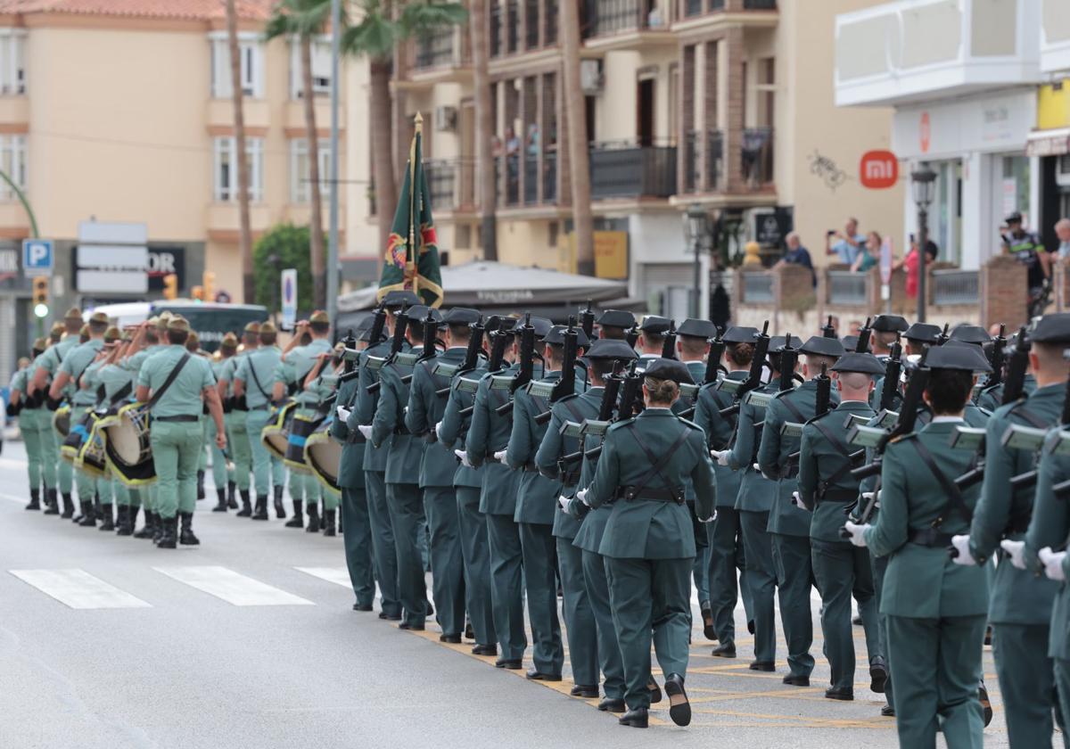 Festividad de la patrona de la Guardia Civil en Alhaurín de la Torre