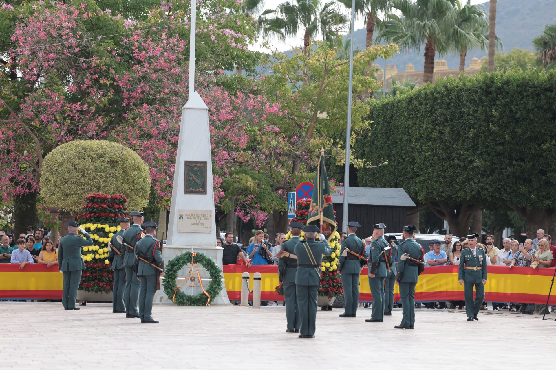 Festividad de la patrona de la Guardia Civil en Alhaurín de la Torre