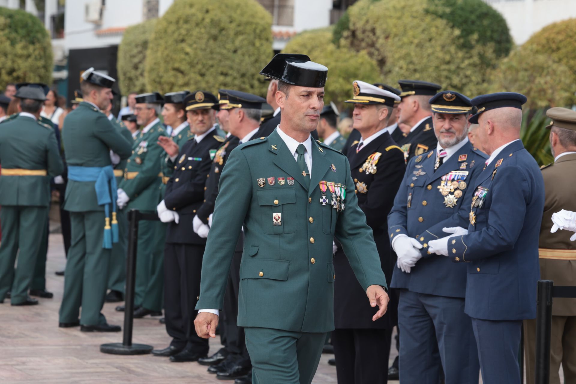 Festividad de la patrona de la Guardia Civil en Alhaurín de la Torre