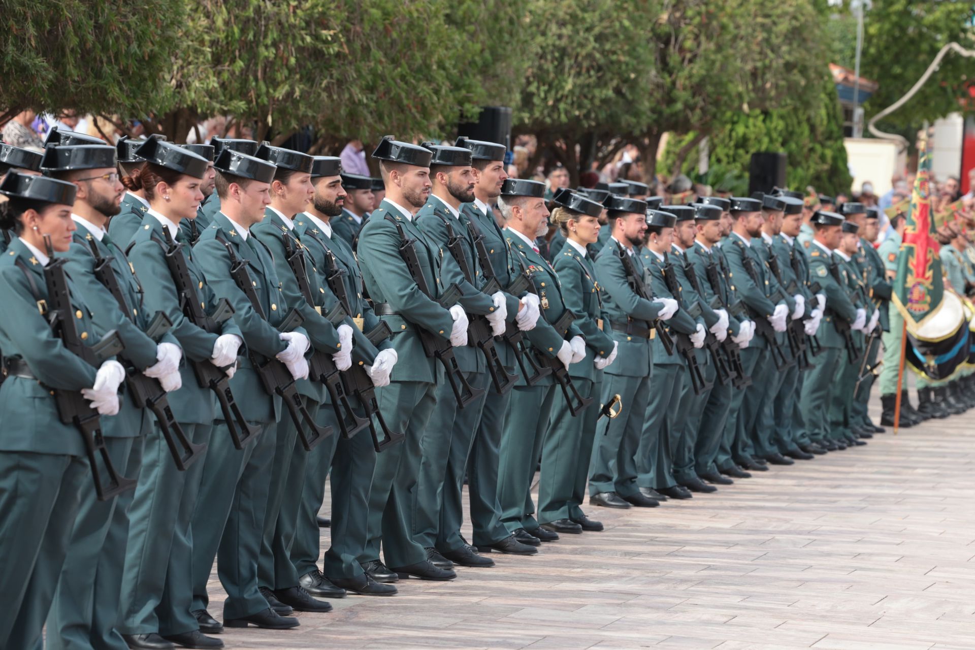 Festividad de la patrona de la Guardia Civil en Alhaurín de la Torre