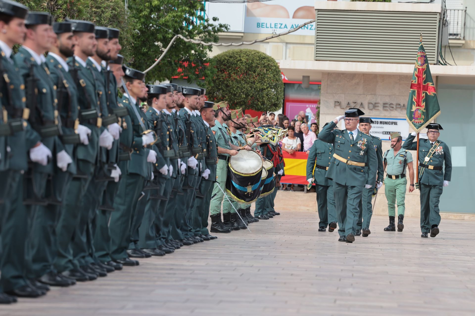 Festividad de la patrona de la Guardia Civil en Alhaurín de la Torre