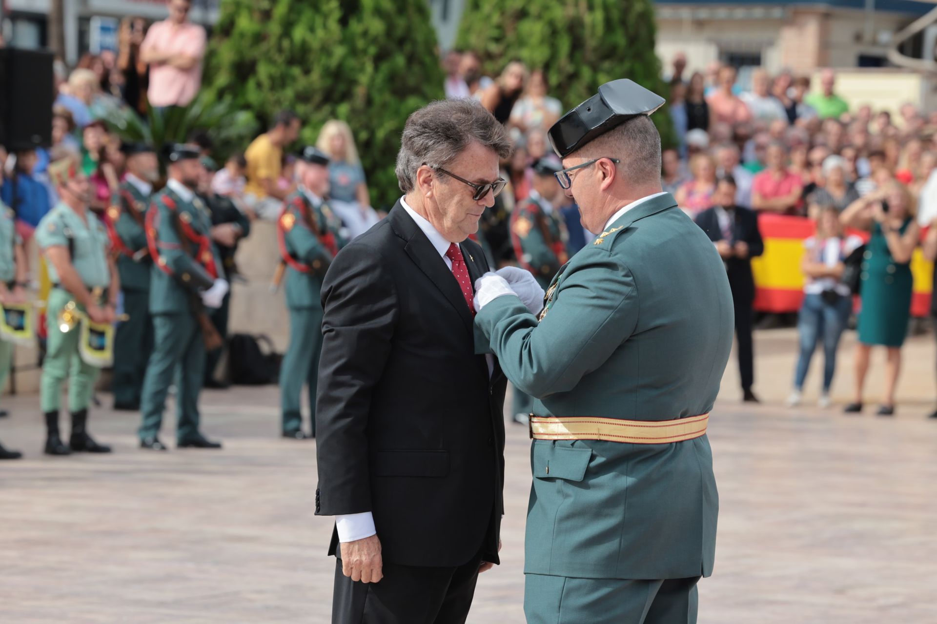 Festividad de la patrona de la Guardia Civil en Alhaurín de la Torre