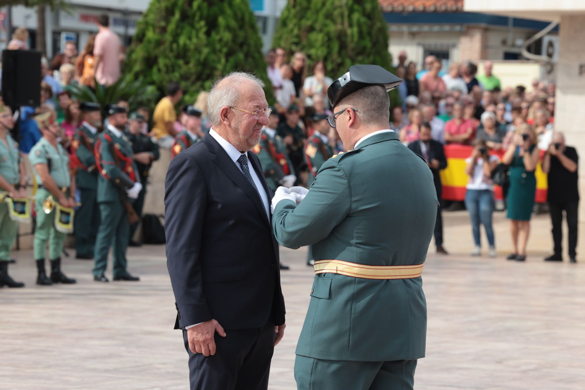 Festividad de la patrona de la Guardia Civil en Alhaurín de la Torre