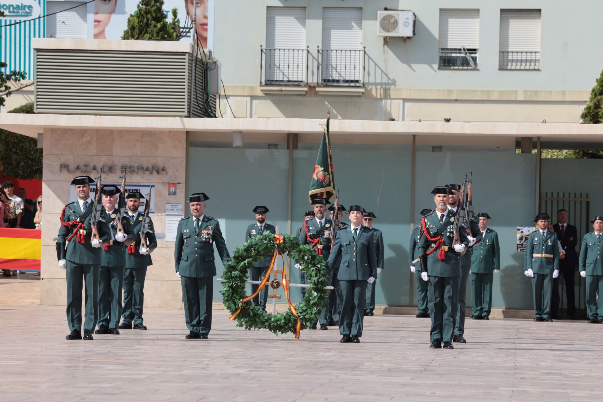 Festividad de la patrona de la Guardia Civil en Alhaurín de la Torre