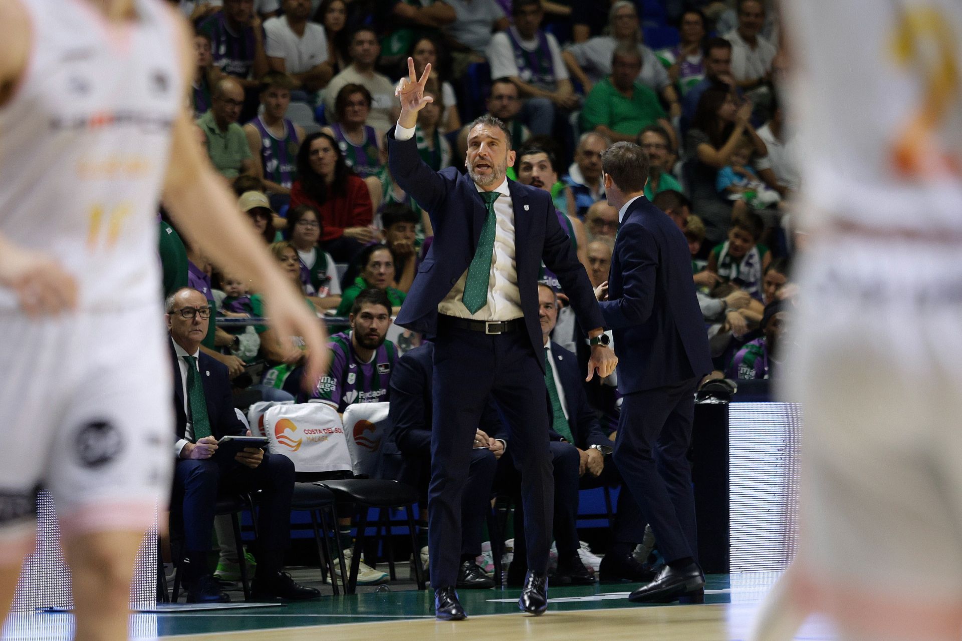 Las mejores imágenes del Unicaja-Hiopos Lleida