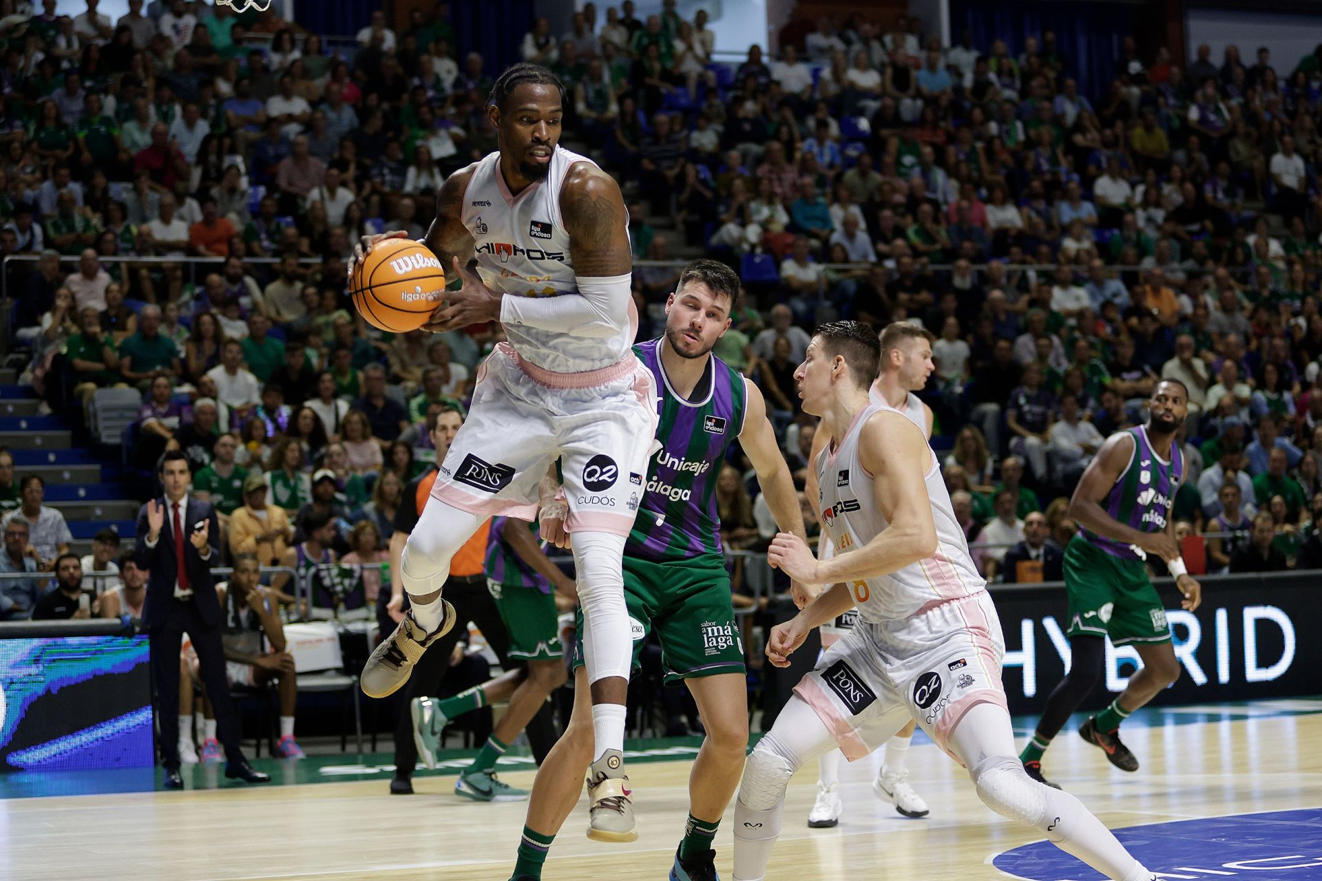Las mejores imágenes del Unicaja-Hiopos Lleida