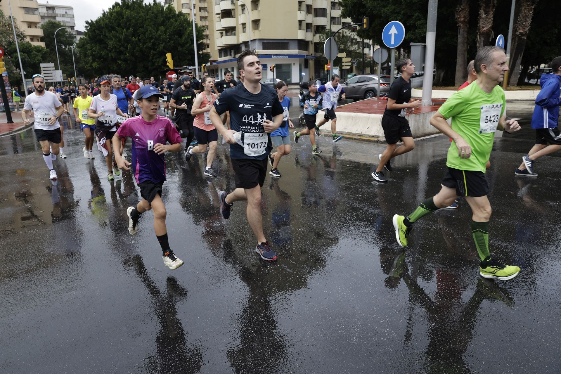 Las mejores imágenes de la Carrera Urbana Ciudad de Málaga de 2024