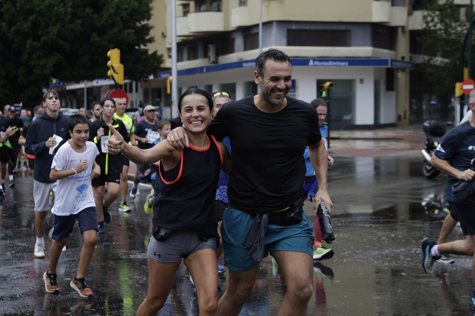 Las mejores imágenes de la Carrera Urbana Ciudad de Málaga de 2024