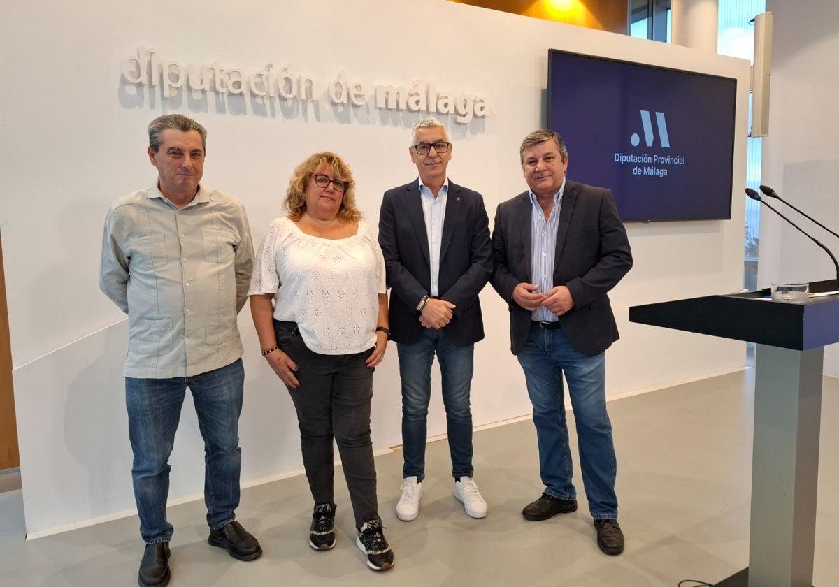 Representantes de Con Málaga anuncian la moción.