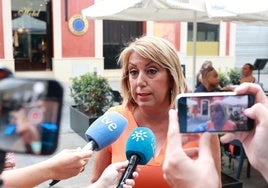 La senadora socialista y expresidenta de la Junta, Susana Díaz.