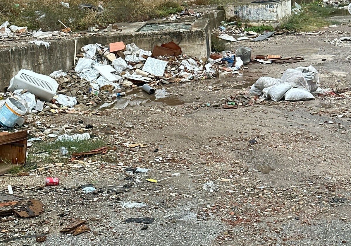 Vista de la zona denunciada.
