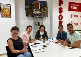 Reunión entre los concejales del PSOE y Hacemos Fuengirola.