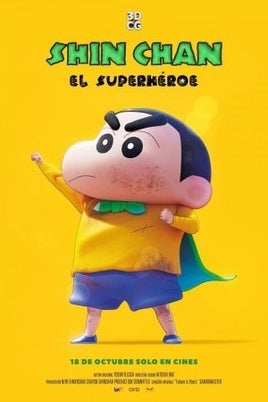 Shin Chan: El superhéroe (Shin Jigen! Crayon Shin-chan the Movie Chonoryoku Dai Kessen: Tobetobe Temakizushi): sinopsis, tráiler, reparto y todo lo que necesitas saber