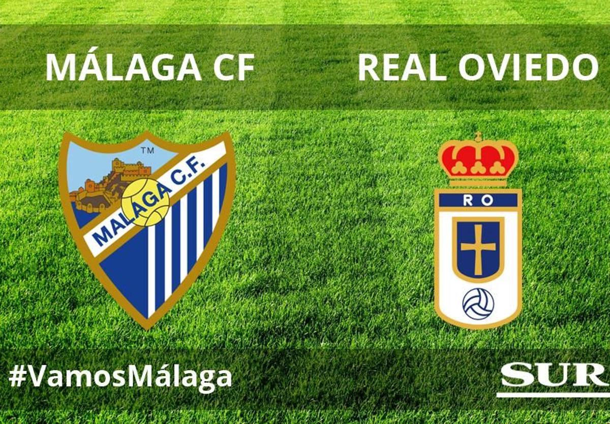El Málaga suma un punto ante el Oviedo en un partido sin goles