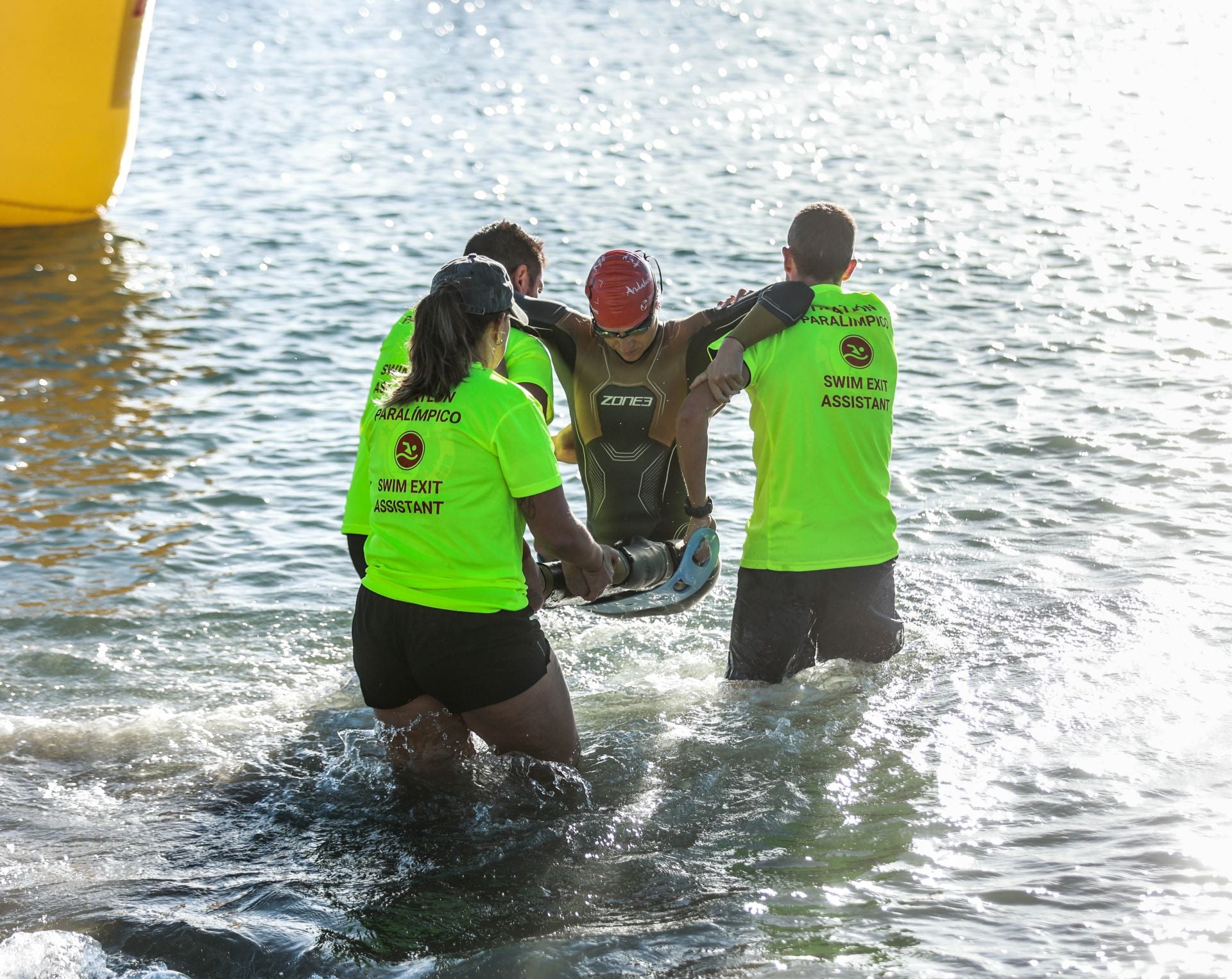 La competición de Paratriatlón en Torremolinos, en imágenes