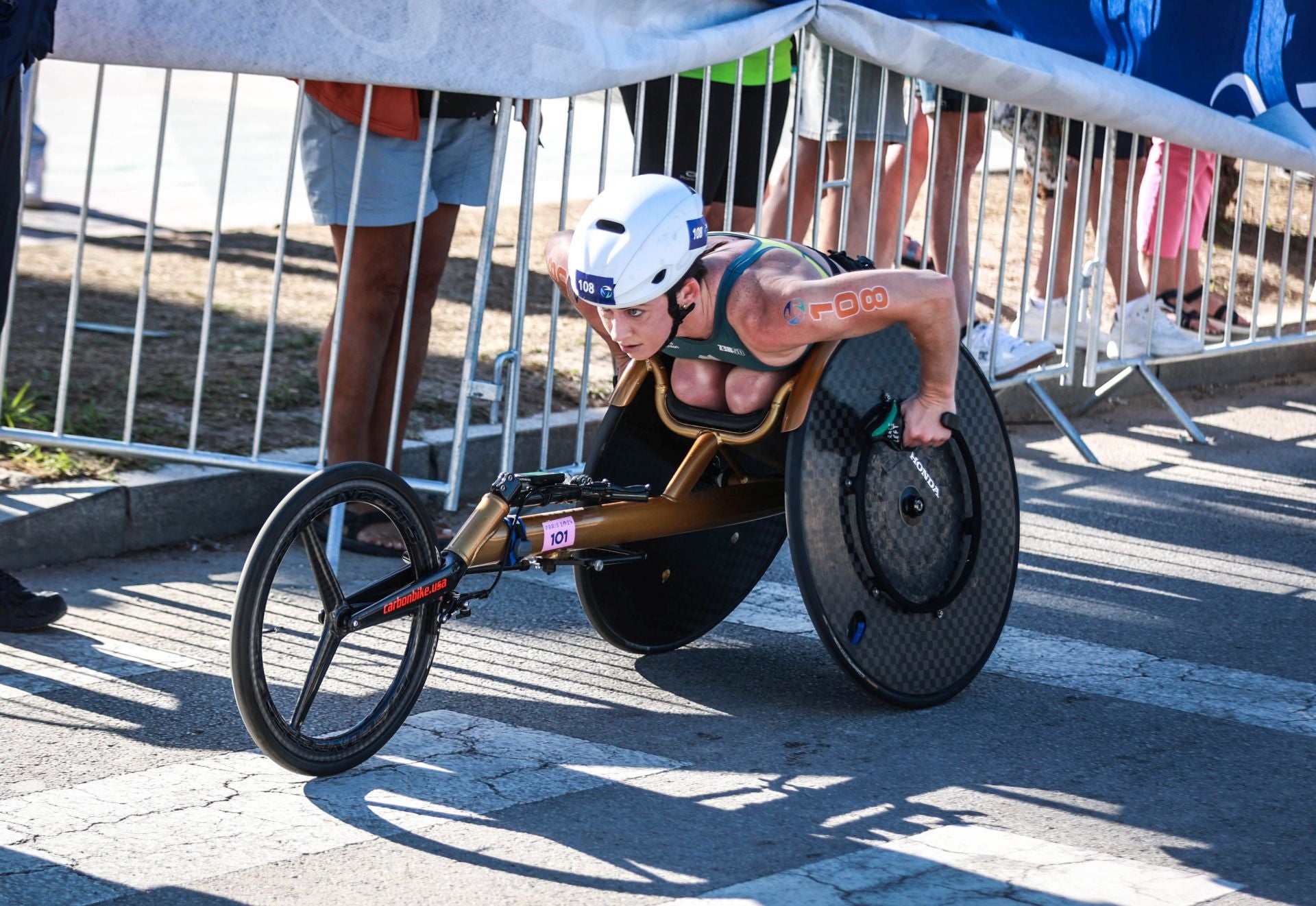 La competición de Paratriatlón en Torremolinos, en imágenes