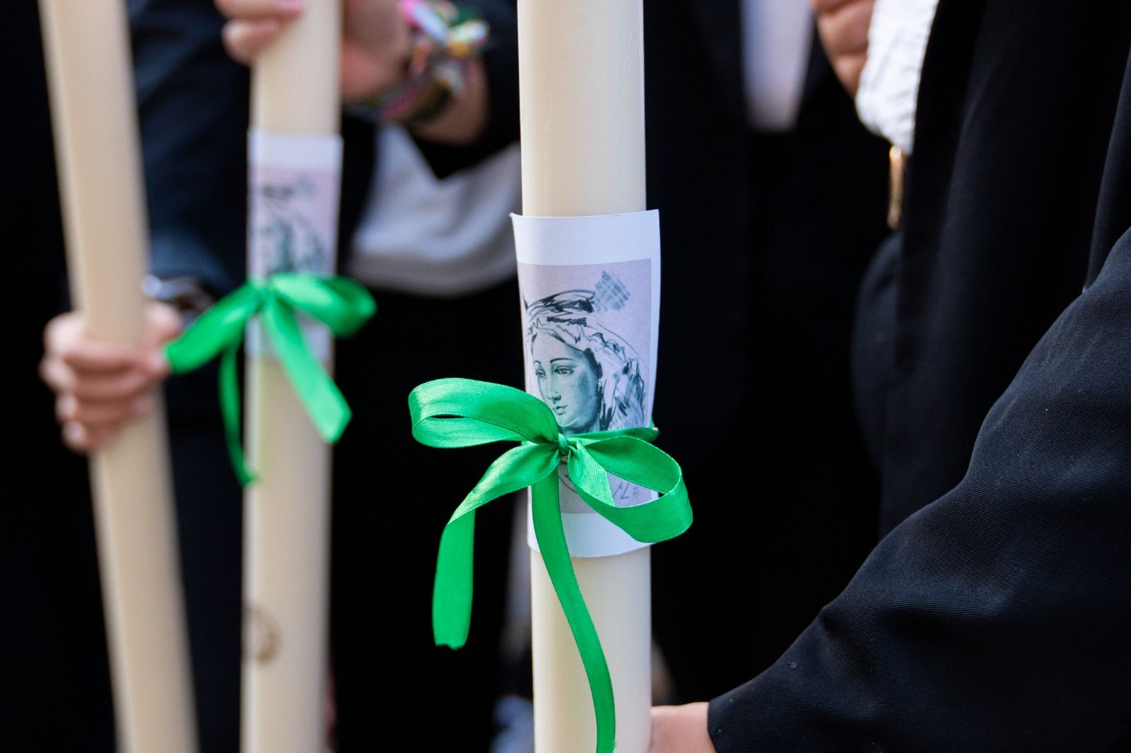 La procesión extraordinaria de la La Virgen de Gracia y Esperanza, en imágenes