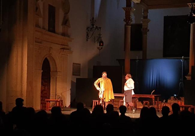 Representación teatral de Don Juan Tenorio en Antequera.