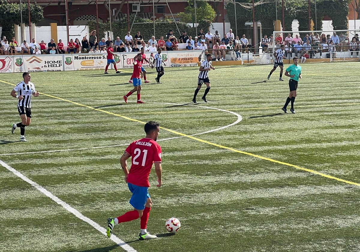 Fran Callejón, jugador del Estepona.