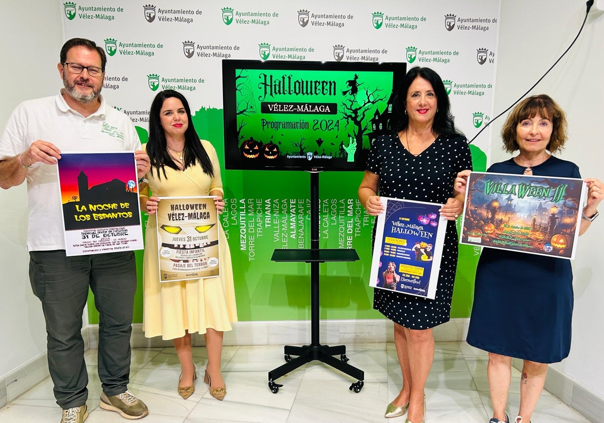 Acto de presentación de las actividades previstas para Halloween en Vélez-Málaga.