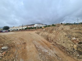 Vista de los terrenos donde se levantará el centro de día.