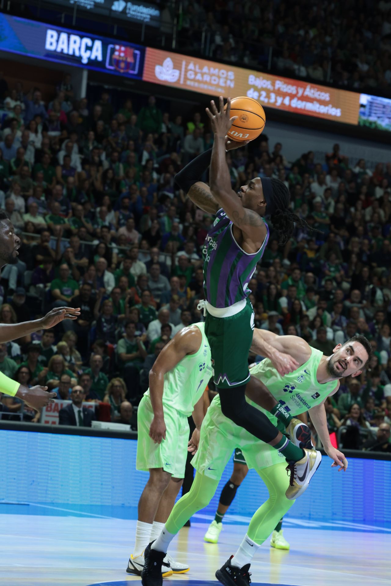 El Unicaja-Barça, en imágenes