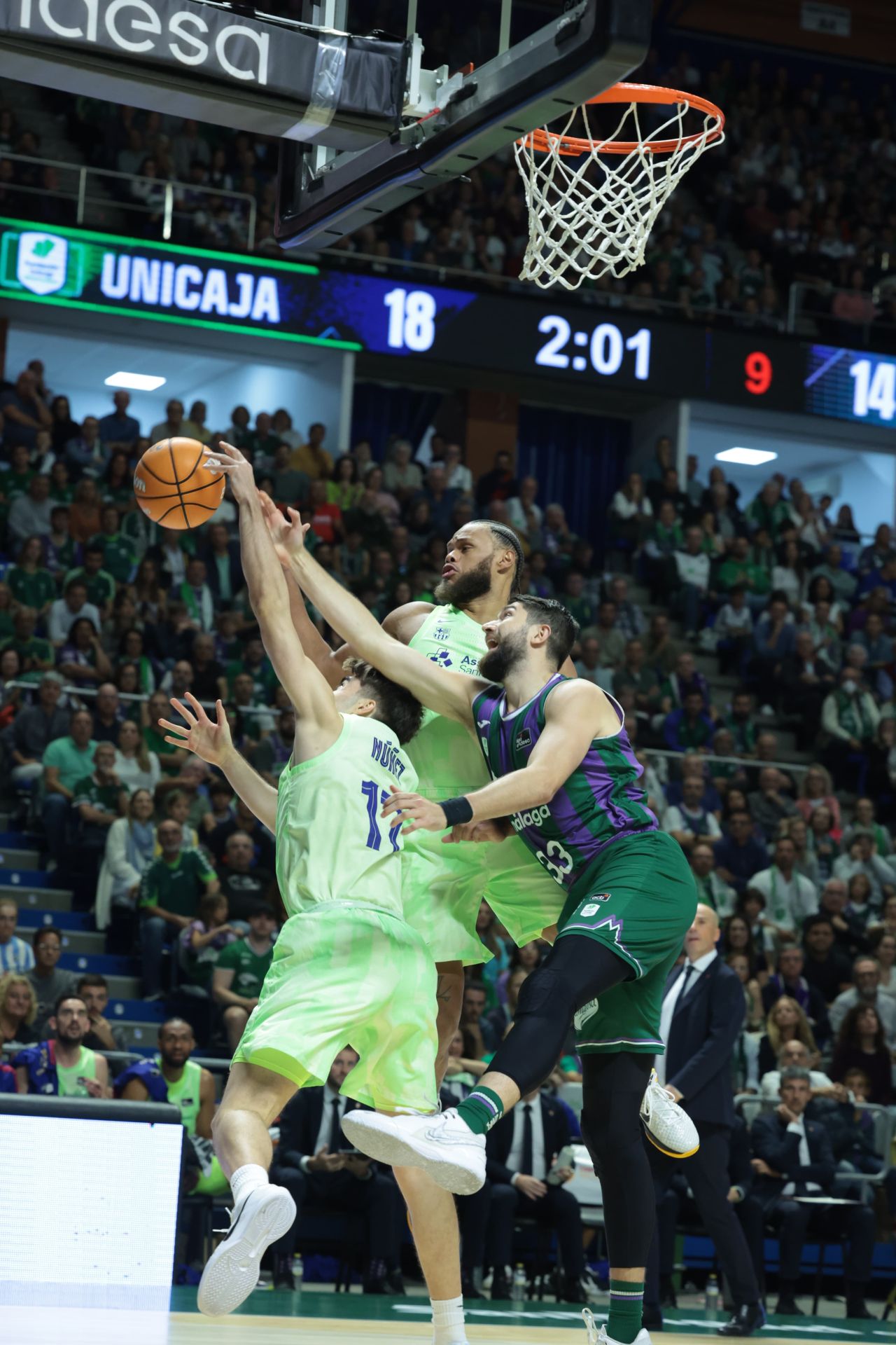 El Unicaja-Barça, en imágenes